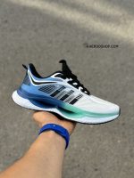 کتونی آدیداس رانینگ/ سفید آبی/SA