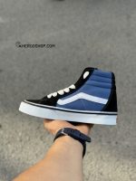 ونس اولد اسکول ساقدار / آبی سفید / AS - Image 3