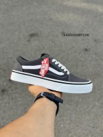 ونس اولد اسکول /طوسی سفید/ TS / کد718