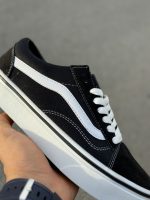 ونس اولد اسکول / مشکی سفید / MS / کد 700 - Image 4