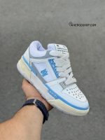 کتونی مایک امیری ساق کوتاه / آبی سفید / AS - Image 2