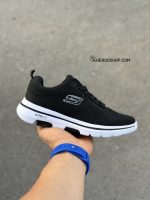 اسکیچرز سایز بزرگ/مشکی سفید/MS بزرگ پا