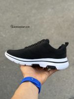 اسکیچرز سایز بزرگ/مشکی سفید/MS بزرگ پا - Image 3