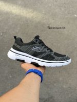 اسکیچرز / مشکی سفید / MS