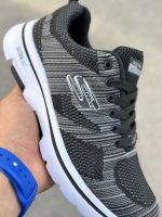 اسکیچرز / مشکی سفید / MS - Image 4