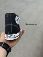 کتونی آلستار کانورس ساق دار / مشکی سفید - تصویر 3