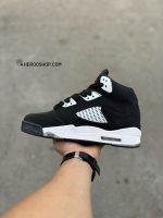 جردن فایو / مشکی سفید/MMS/کد541 - Image 4