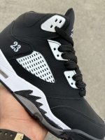 جردن فایو / مشکی سفید/MMS/کد541 - Image 2