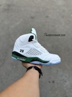 جردن فایو / سفید سبز/کد534وکد 543