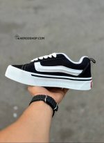 کتونی ونس اولد اسکول پتیتو (پرو) / مشکی سفید / MS / کد 701 - Image 5