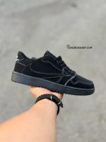 کتونی نایک ترویس اسکات / مشکی تمام