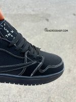 کتونی نایک ترویس اسکات / مشکی تمام - Image 4