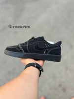 کتونی نایک ترویس اسکات / مشکی تمام - Image 3