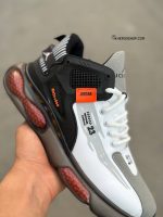 کتونی سایز بزرگ جردن 23 /مشکی سفید طوسی/MST/ بزرگ پا - Image 4