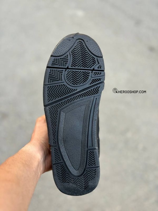 کتونی سایز بزرگ جردن فور / مشکی تمام / MM / بزرگ پا / کد411 - Image 6