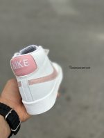 کتونی نایک بلیزر ساق دار / سفیدصورتی - Image 4