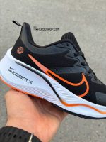 کتونی نایک زوم لبخند / مشکی نارنجی - Image 3