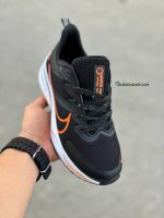 کتونی نایک زوم لبخند / مشکی نارنجی - Image 2