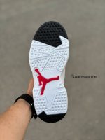 کتونی جردن 6 / سفید مشکی (دورنگ) / کد 620 - Image 4