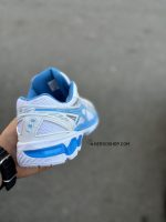 کتونی اسیکس رانینگ سایز بزرگ/ سفید آبی/SSb/ بزرگ پا/کد302 - Image 3