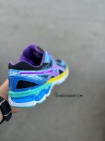 کتونی اسیکس رانینگ سایز بزرگ/ آبی زرد/ AZ/ بزرگ پا/ کد308 - Image 4