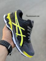 کتونی اسیکس رانینگ سایز بزرگ / مشکی زرد / کد 306 - Image 6