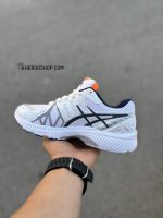 کتونی اسیکس رانینگ سایز بزرگ/سفید بنفش/SB/ بزرگ پا/ کد340 - تصویر 4