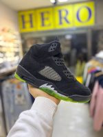 جردن فایو /مشکی کف سبز/MM/508 - Image 4