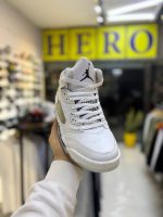 جردن فایو / سفید مشکی پر مشکی/SMM/510 - Image 2