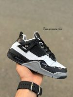 جردن فور/ مشکی سفید/ لویی ویتون / کد 427 - Image 4