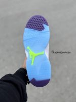 کتونی جردن 6 MVP / سفید هفت رنگ / کد613 - تصویر 5