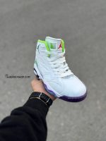 کتونی جردن 6 MVP / سفید هفت رنگ / کد613 - تصویر 4