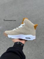 کتونی جردن 6 / کرم3 / K / کد 607 - Image 5