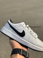 کتونی جردن وان لو / سفید مشکی / کد 148 - Image 3