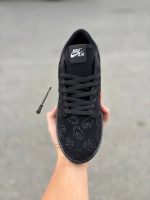 کتونی نایک کاز / رنگ مشکی تمام زیره سبز  کد / 200 - Image 3