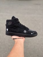 کتونی نایک وودو ساق دار / رنگ مشکی تمام کد / 208