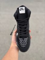 کتونی نایک وودو ساق دار / رنگ مشکی تمام کد / 208 - Image 2