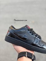 کتونی جردن وان لو / مشکی تمام - Image 2