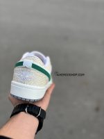 کتونی جردن وان لو /سفید کرم نایک سبز - Image 3