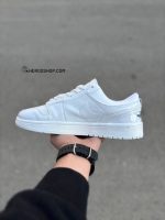 کتونی جردن وان لو / رنگ سفید تمام - Image 2