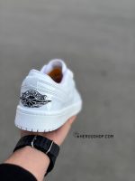 کتونی جردن وان لو / رنگ سفید تمام - Image 4