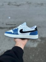 کتونی نایک ترویس اسکات / آبی سفید - Image 3