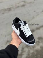 کتونی نایک بلیزر جامبو / مشکی سفید / کد 124 - Image 4