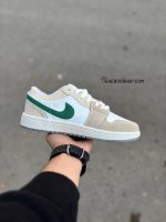 کتونی جردن وان لو /سفید کرم نایک سبز