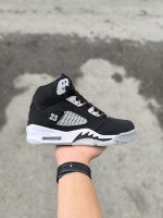 جردن فایو /مشکی طوسی سفید