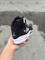 جردن فایو /مشکی طوسی سفید - Image 4