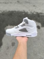 جردن فایو /سفید طوسی (دورنگ) - Image 4