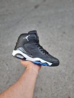 کتونی جردن 6 MVP / مشکی زیره سفید کف آبی کد641