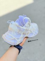 کتونی بالنسیاگا اسپایدر / رنگ سفید طلایی / کد 276 - Image 3