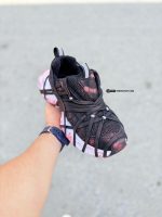 کتونی بالنسیاگا اسپایدر / رنگ مشکی سفید صورتی / کد 273 - Image 6